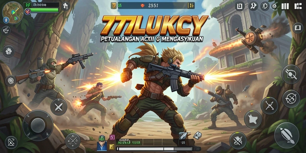 Screenshot dari gameplay menggelora dalam 777LUKCY.