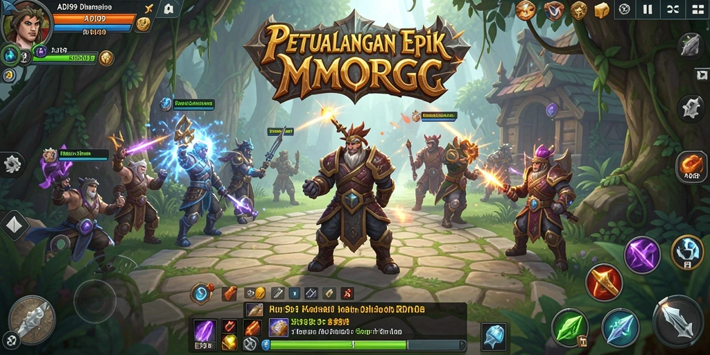Tampilan action epic di dunia ADI99 yang memukau.