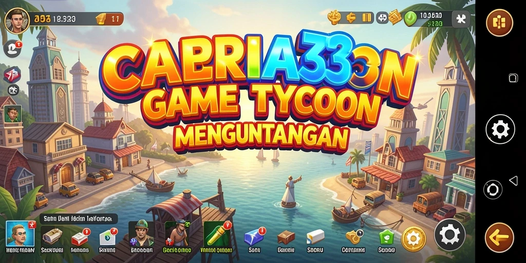 Screenshot CERIA33 menampilkan gameplay Tycoon yang menarik.