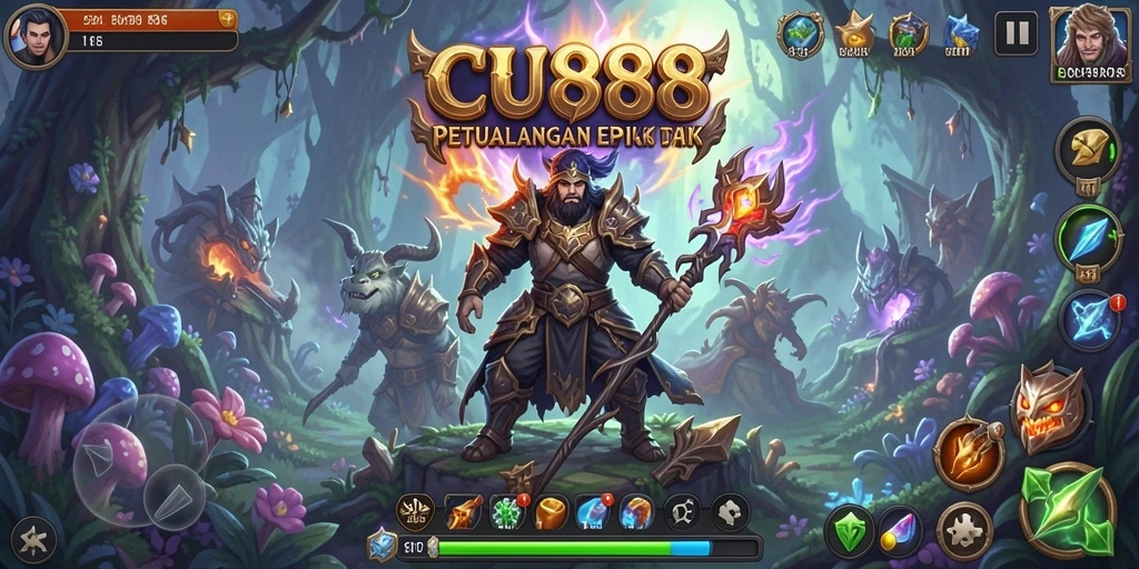 Tangkapan layar menampilkan aksi permainan RPG yang mendebarkan.