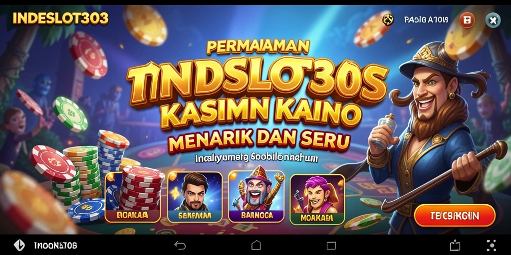 Screenshot gameplay menarik dari permainan Kasino INDESLOT303.