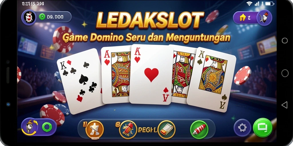 Tampilan permainan LEDAKSLOT yang menarik dan interaktif.