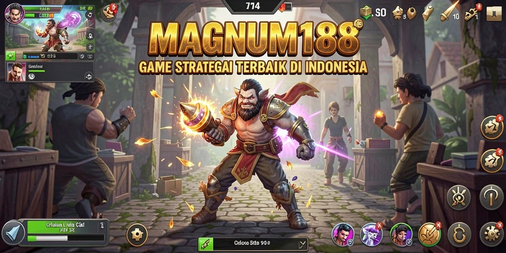 Tampilan gameplay MAGNUM188 yang menegangkan dan penuh strategi.