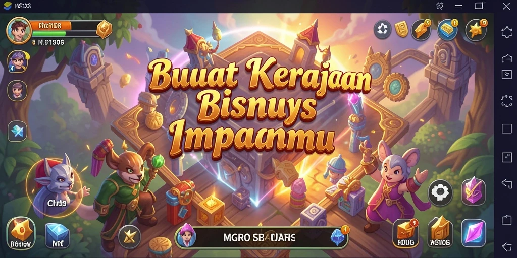 Tampilan gameplay MG108 yang seru dan menarik.