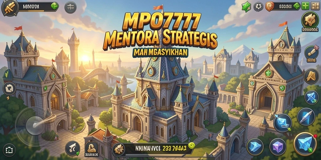 Tangkapan layar menunjukkan strategi menara dalam aksi melawan musuh.