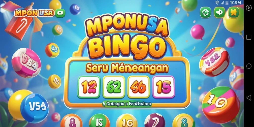 Gameplay seru di MPONUSA menunjukkan keseruan Bingo.