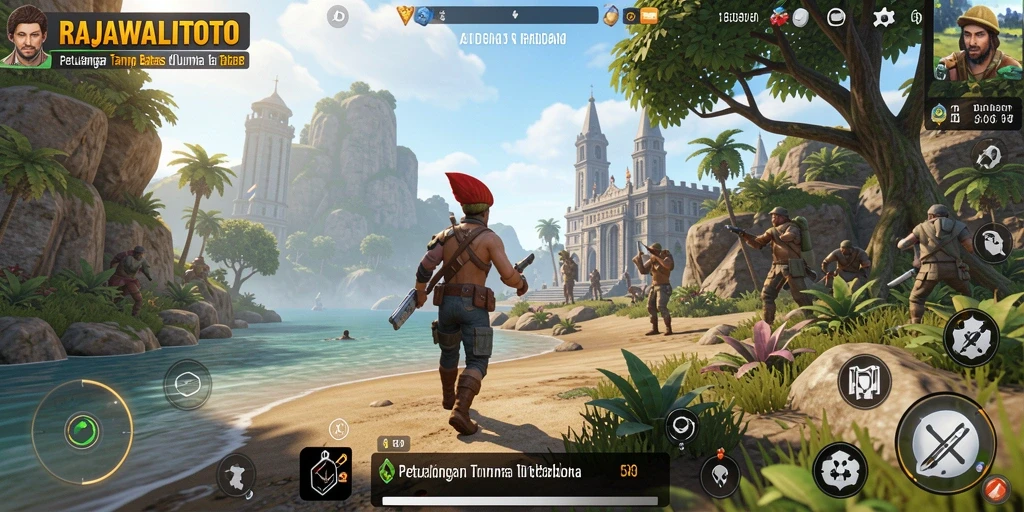 Gameplay menakjubkan dalam dunia terbuka RAJAWALITOTO.