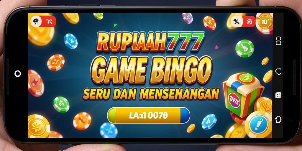 Screenshot gameplay RUPIAH777 menunjukkan keseruan bermain Bingo.