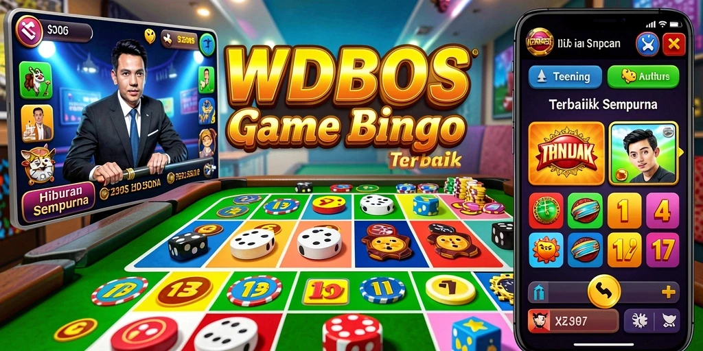 Tampilan gameplay seru WDBOS yang penuh warna dan interaktif.